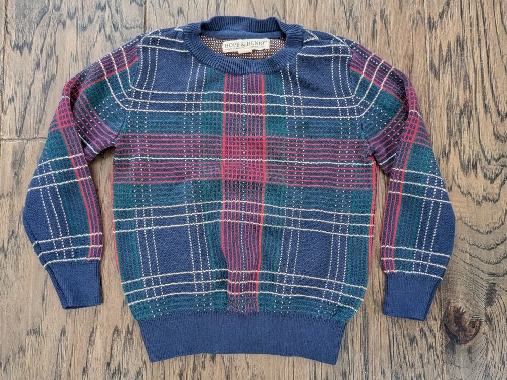 Hope & Henry Pullover Crewneck Sweater